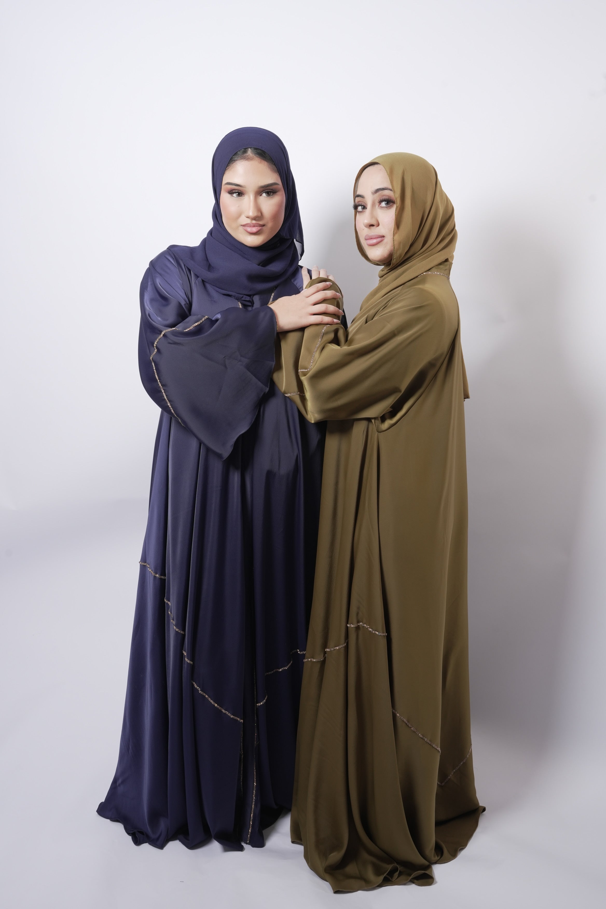 Butterfly Abaya Royal Blue