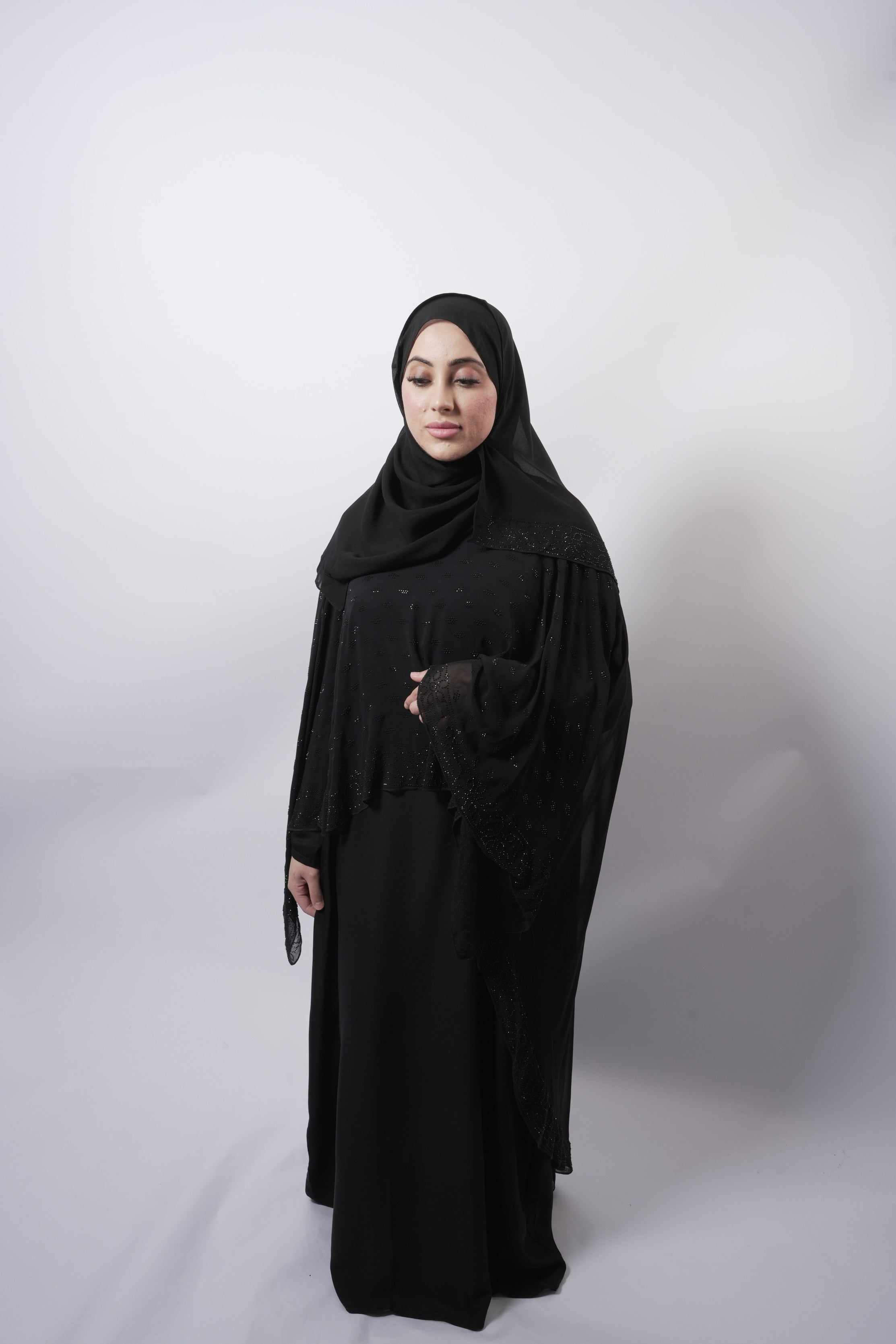 Serene Cape Black