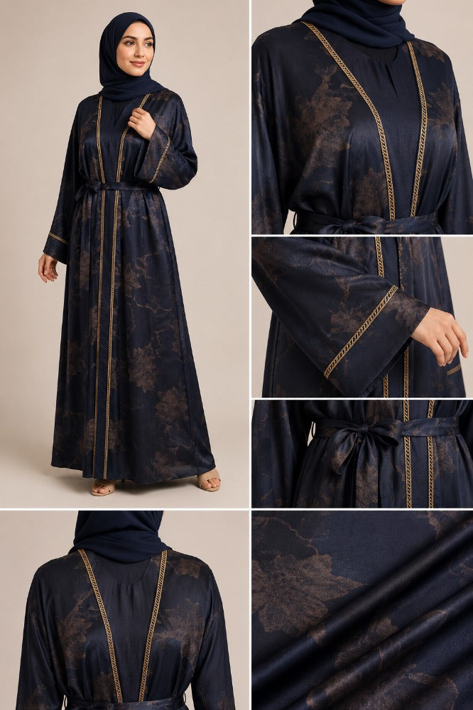 Marble Royal- navy blue